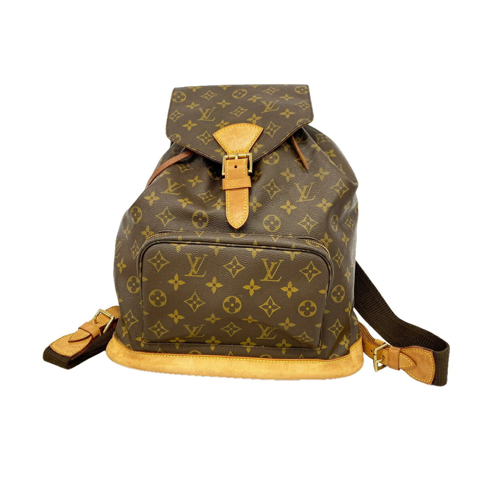 LOUIS VUITTON Authentic Brown Monogram Backpack